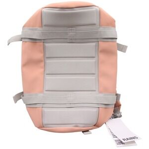 RAINS Texel Duffel Bag Mini W3 Coy Peach Pink Waterproof Backpack Carry Bag